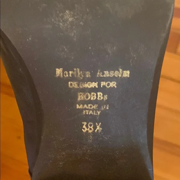 Dark brown Knee-High 100% Genuine Leather Boots - Picture 4 of 5